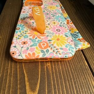 Loopy Case. Floral Burts. iPhone 13 Pro Max.
